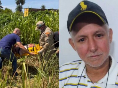 Bombeiro de folga encontra morador desaparecido em vala em Nova Andradina Bombeiro de folga encontra morador desaparecido em vala em Nova Andradina