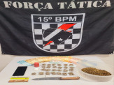 Maracaju: Força Tática da Polícia Militar do 15° BPM prende dupla em flagrante por “Tráfico de Drogas”