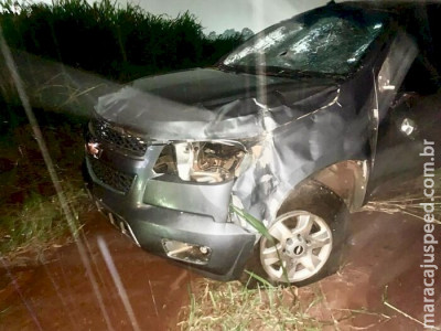 Família escapa da morte após capotamento na BR-262, em Três Lagoas Família escapa da morte após capotamento na BR-262, em Três Lagoas