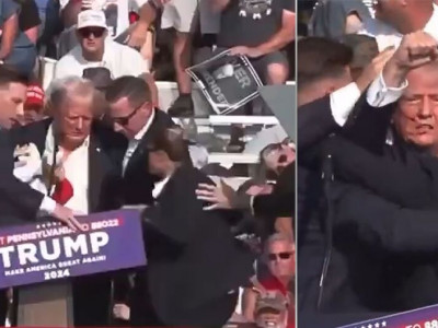 "Eu deveria estar morto", diz Donald Trump após atentado nos EUA "Eu deveria estar morto", diz Donald Trump após atentado nos EUA