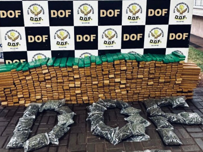 Foragido da Justiça é preso transportando mais de 500 quilos de drogas Foragido da Justiça é preso transportando mais de 500 quilos de drogas