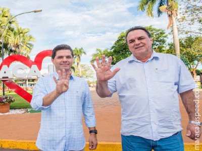 Pesquisa mostra prefeito de Maracaju com 81% de intenções de voto Pesquisa mostra prefeito de Maracaju com 81% de intenções de voto