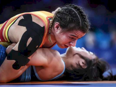Giullia Penalber perde nas quartas mas ainda tentará bronze no wrestling Giullia Penalber perde nas quartas mas ainda tentará bronze no wrestling