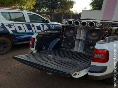Maracaju: Polícia Militar apreende veículo após denúncias de perturbação de sossego Maracaju: Polícia Militar apreende veículo após denúncias de perturbação de sossego