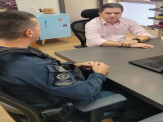 Maracaju: Comandante do 15° Batalhão de Polícia Militar visita prefeito para discutir segurança pública Maracaju: Comandante do 15° Batalhão de Polícia Militar visita prefeito para discutir segurança pública
