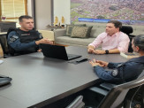 Maracaju: Comandante do 15° Batalhão de Polícia Militar visita prefeito para discutir segurança pública Maracaju: Comandante do 15° Batalhão de Polícia Militar visita prefeito para discutir segurança pública