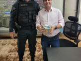 Maracaju: Comandante do 15° Batalhão de Polícia Militar visita prefeito para discutir segurança pública Maracaju: Comandante do 15° Batalhão de Polícia Militar visita prefeito para discutir segurança pública