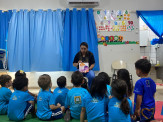 Em Maracaju, Turminha do Bem surpreende alunos, pais e professores com as atividades para cuidar das emoções Em Maracaju, Turminha do Bem surpreende alunos, pais e professores com as atividades para cuidar das emoções