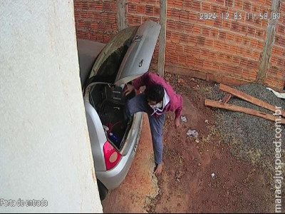 Maracaju: Homem é preso em flagrante após invadir e furtar residência Maracaju: Homem é preso em flagrante após invadir e furtar residência
