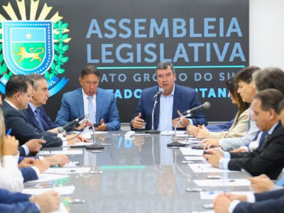 Riedel apresenta balanço dos investimentos, projetos e ações na Assembleia de MS Riedel apresenta balanço dos investimentos, projetos e ações na Assembleia de MS