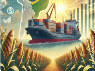 2025 começa com projeção otimista para exportações de milho no Brasil 2025 começa com projeção otimista para exportações de milho no Brasil