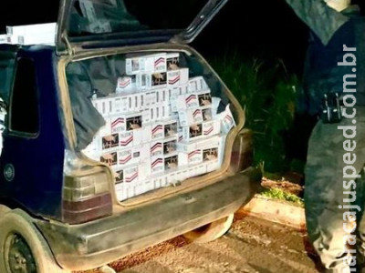 482 pacotes de cigarros e 5 pneus estrangeiros são apreendidos em Sidrolândia 482 pacotes de cigarros e 5 pneus estrangeiros são apreendidos em Sidrolândia