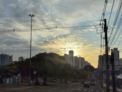 Com alerta laranja, previsão aponta para calor e tempestades em MS Com alerta laranja, previsão aponta para calor e tempestades em MS