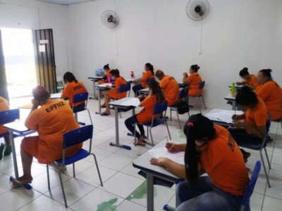 Novo Plano Estadual prevê aumento de 20% de reeducandos estudando Novo Plano Estadual prevê aumento de 20% de reeducandos estudando