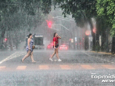 Semana pode começar com chuvas intensas em parte de MS, diz Inmet Semana pode começar com chuvas intensas em parte de MS, diz Inmet