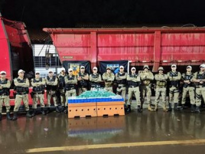 Carreta de Sidrolândia apreendida em Minas Gerais com 131 quilos de cocaína Carreta de Sidrolândia apreendida em Minas Gerais com 131 quilos de cocaína