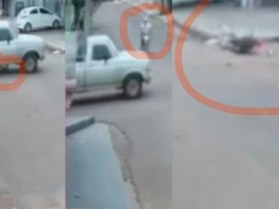 Adolescente é atropelado por caminhonete ao tentar fugir de abordagem em Jardim Adolescente é atropelado por caminhonete ao tentar fugir de abordagem em Jardim