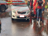 Maracaju: Motociclista sofre fratura exposta em colisão no Bairro Cambaraí Maracaju: Motociclista sofre fratura exposta em colisão no Bairro Cambaraí