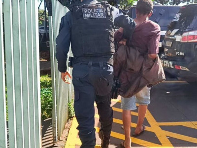 Homem é preso por importunação sexual contra zeladora em Dourados Homem é preso por importunação sexual contra zeladora em Dourados