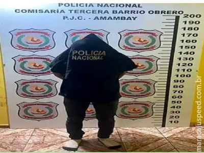Paraguai expulsa brasileiro procurado por homicídio doloso e tráfico de drogas Paraguai expulsa brasileiro procurado por homicídio doloso e tráfico de drogas