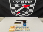 Maracaju: Força Tática prende suspeitos e apreende pistola 9mm em Vista Alegre Maracaju: Força Tática prende suspeitos e apreende pistola 9mm em Vista Alegre