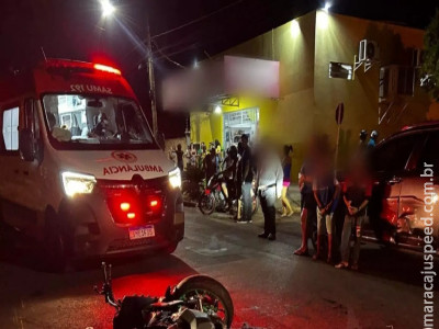 Mecânico morre após motocicleta atingir SUV em cruzamento de Três Lagoas Mecânico morre após motocicleta atingir SUV em cruzamento de Três Lagoas