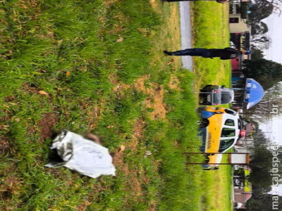 Polícia investiga morte de homem encontrado em terreno baldio de Dourados Polícia investiga morte de homem encontrado em terreno baldio de Dourados