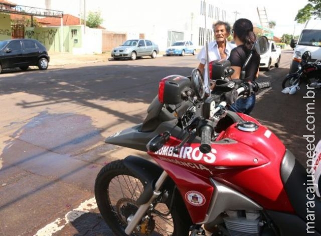 Idoso fica em estado grave ao ser atropelado por motociclista quando ia buscar remédio Idoso fica em estado grave ao ser atropelado por motociclista quando ia buscar remédio