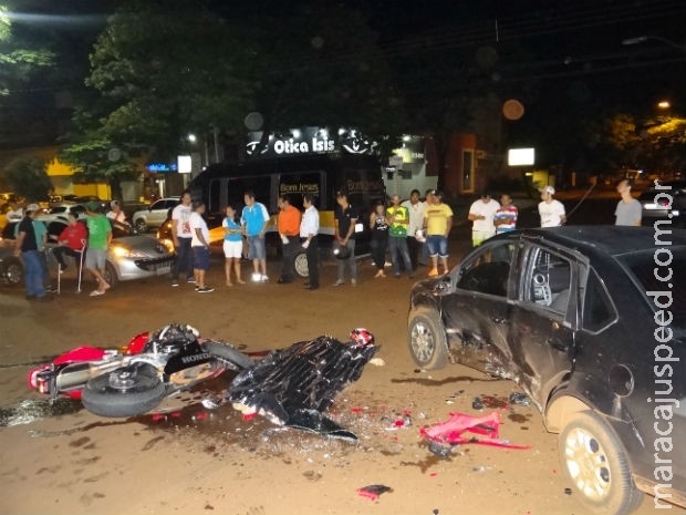 Motociclista morre após colisão com carro em Dourados, diz polícia em MS Motociclista morre após colisão com carro em Dourados, diz polícia em MS