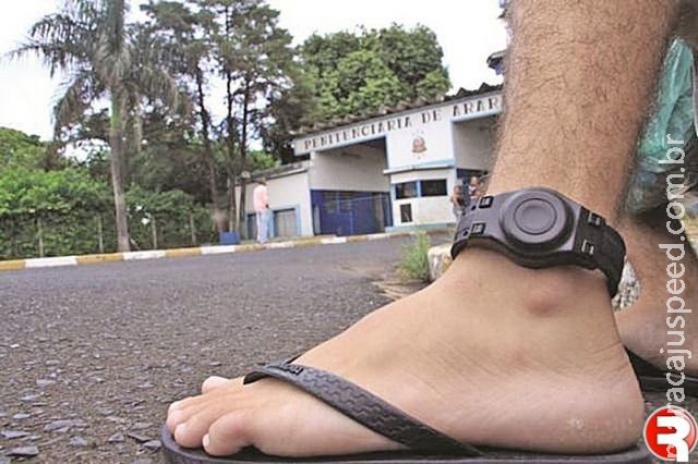 Em Mato Grosso do Sul, presos começarão a usar tornozeleiras Em Mato Grosso do Sul, presos começarão a usar tornozeleiras