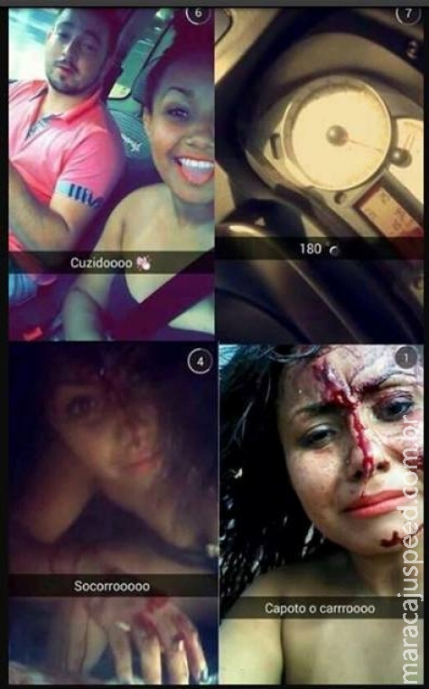 Mulher faz selfie após acidente e vira piada Mulher faz selfie após acidente e vira piada