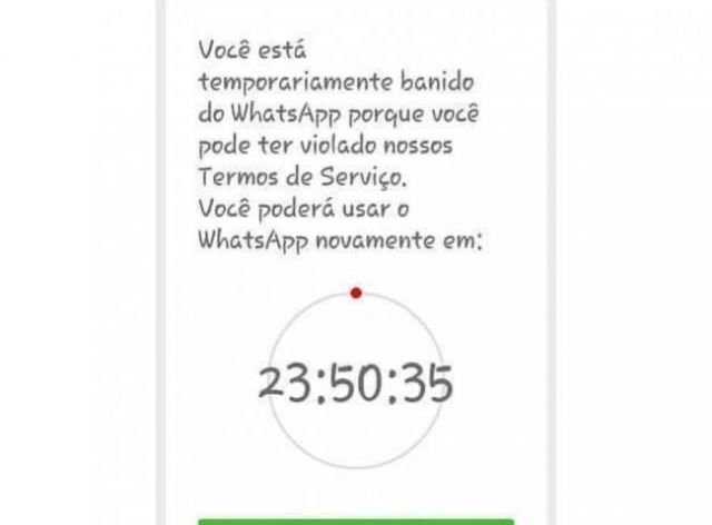 Usuários do WhatsApp são suspensos por "uso indevido"