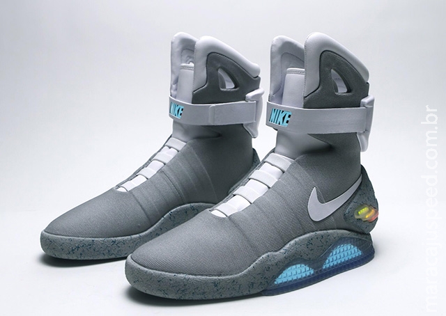 Nike confirma lançamento de tênis de "De Volta Para o Futuro" para 2015 Nike confirma lançamento de tênis de "De Volta Para o Futuro" para 2015