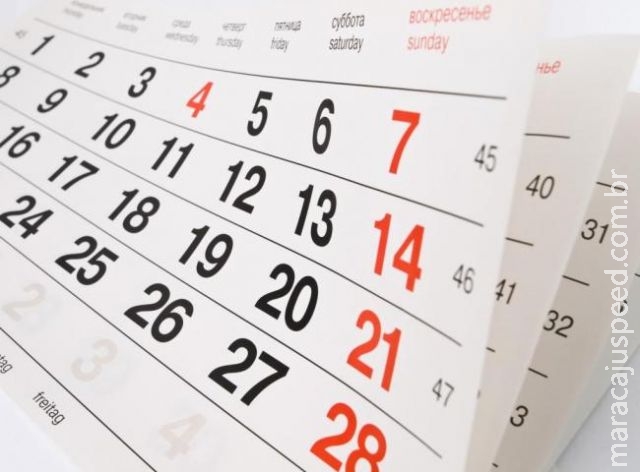 Calendário nacional ganha mais quatro datas comemorativas Calendário nacional ganha mais quatro datas comemorativas