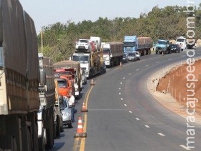 MST/MS Tranca rodovias federais em todo o Estado