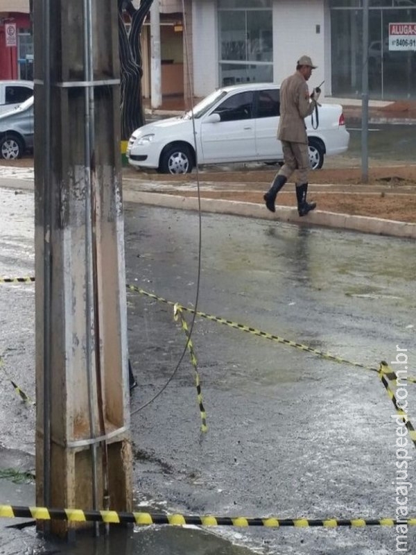 Prefeitura, Defesa Civil e Corpo de Bombeiros trabalham para recuperar estragos das chuvas em Coxim