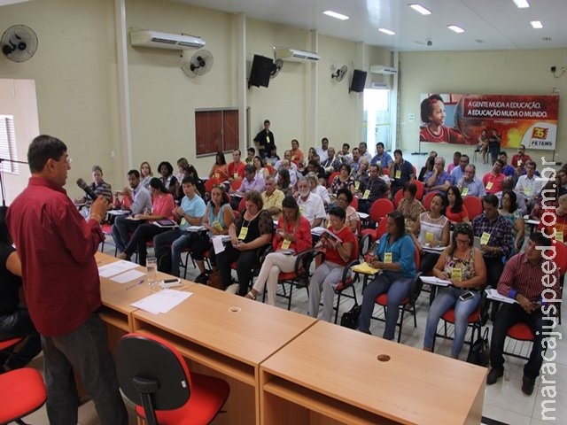 Reajuste dos Professores: Conselho de presidentes da FETEMS reforça participação da categoria na dec