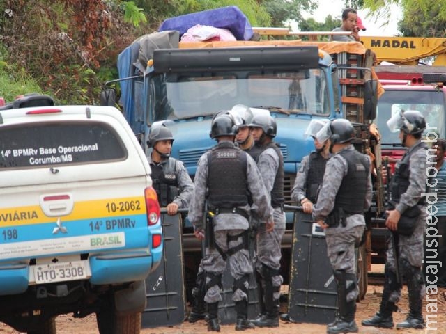 MST/MS denúncia truculência em desocupação de acampamento em Sidrolândia