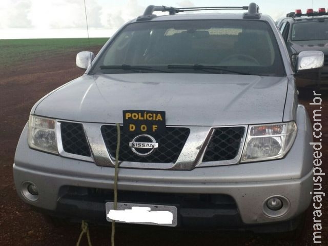Maracaju: DOF apreende veículo furtado em Brasília/DF na região de Vista Alegre