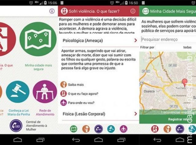 Aplicativos e sites que combatem a violência contra a mulher Aplicativos e sites que combatem a violência contra a mulher