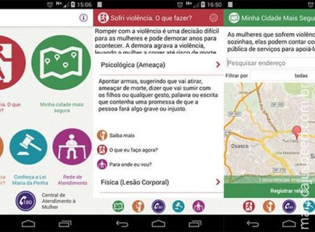 Aplicativos e sites que combatem a violência contra a mulher