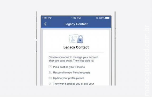 Facebook permite escolher amigo para cuidar do perfil em caso de morte Facebook permite escolher amigo para cuidar do perfil em caso de morte