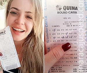 Paulinha Leite ganha pela 24ª vez na loteria: "tenho muita sorte" Paulinha Leite ganha pela 24ª vez na loteria: "tenho muita sorte"