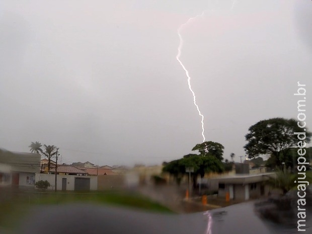 Chuvas fortes em MS estão previstas para esta sexta-feira, alerta Inmet