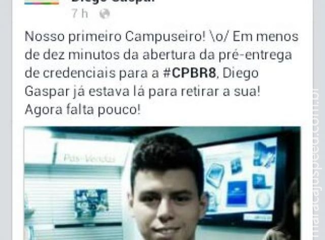 Jovem cria aplicativo e disputa prêmio em evento da internet Jovem cria aplicativo e disputa prêmio em evento da internet