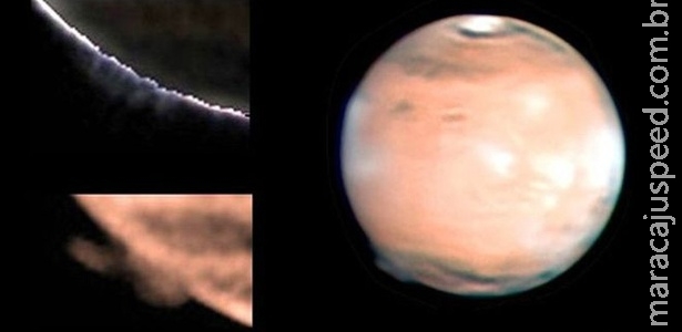 Névoa misteriosa em Marte intriga cientistas Névoa misteriosa em Marte intriga cientistas