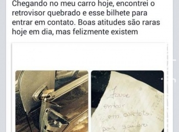 Advogado encontra retrovisor quebrado e comemora: saiba o motivo Advogado encontra retrovisor quebrado e comemora: saiba o motivo