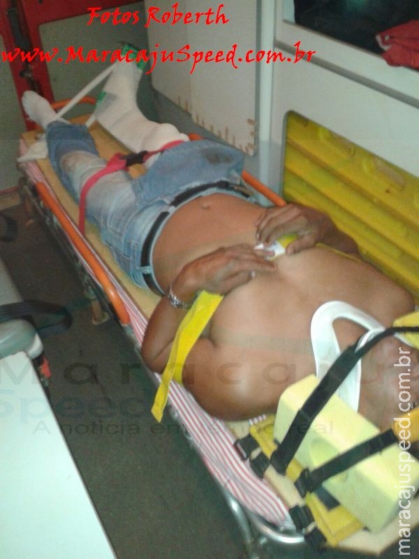 Maracaju: Motociclista colide com animal silvestre e fica as margens de rodovia por cerca de 1 hora 