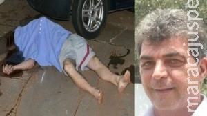 Homem é executado com 11 tiros de pistola na frente de casa em Ponta Porã