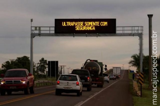 BR-163 ganha 18 painéis de mensagens variáveis BR-163 ganha 18 painéis de mensagens variáveis